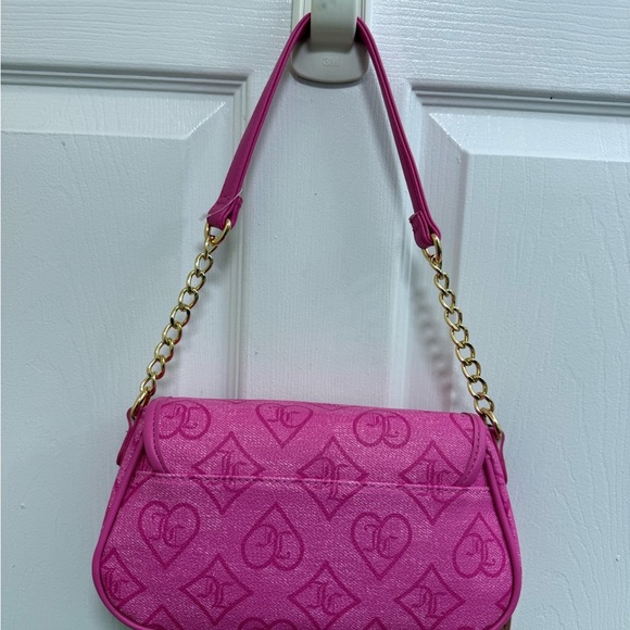 NWT Juicy Couture Pink Precious Moments Flap Shoulder Bag - Picture 5 of 8